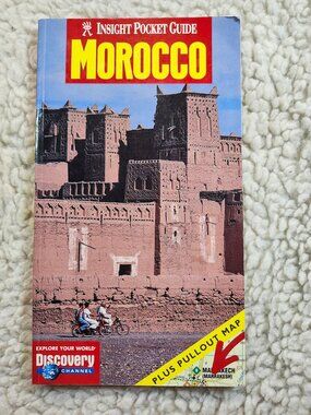 Insight Pocket Guide Morocco Paperback 2002 Discovery Channel Plus Pullout Map